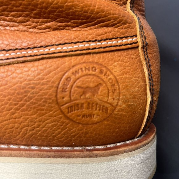 Red Wing 838 Wingshooter Irish Setter Waterproof Leather Hunting Boot Mens 10.5 - Picture 6 of 16